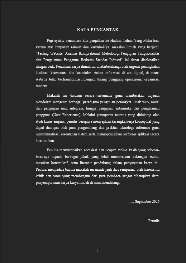 Contoh 1 Kolom